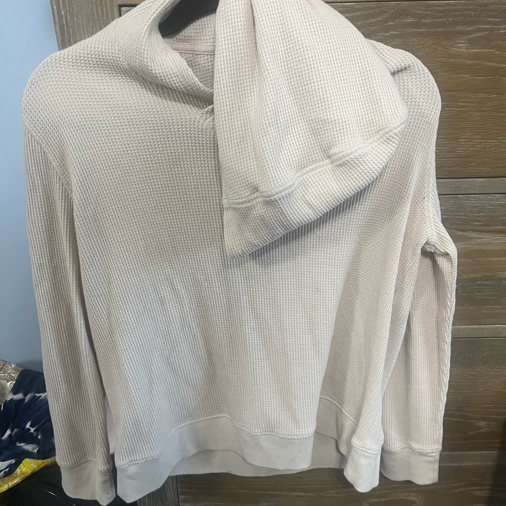 Long sleeve thermal sweatshirt